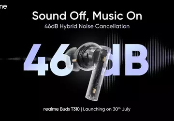 Realme Buds T310 z ANC, ochroną ...
