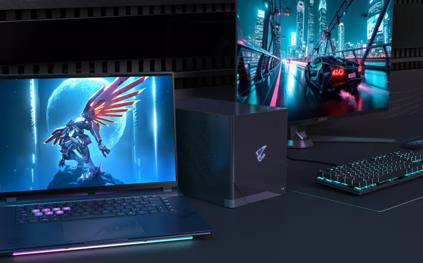 AORUS GeForce RTX 5090 AI BOX obraz