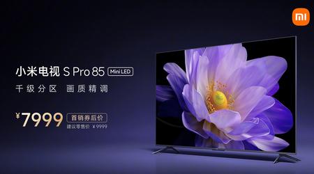 Xiaomi TV S Pro 85 - duży mini telewizor LED z obsługą 4K ULTRA HD, 144 Hz i HDMI 2.1 w cenie 1100 USD