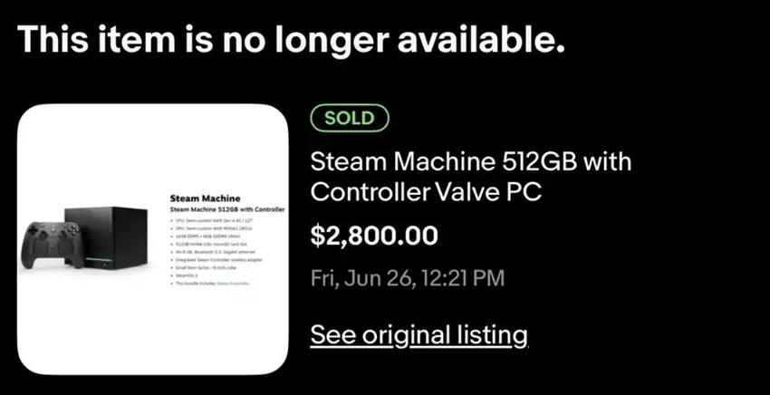 Udana oferta Steam Machine