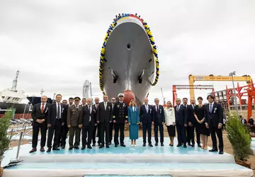 Elena Zelenska woduje w Turcji flagową ...