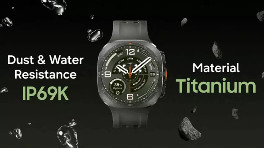 Galaxy Watch Ultra 2 z ochroną obudowy IP69K