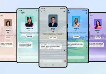 Postacie AI Meta są dostępne w ...