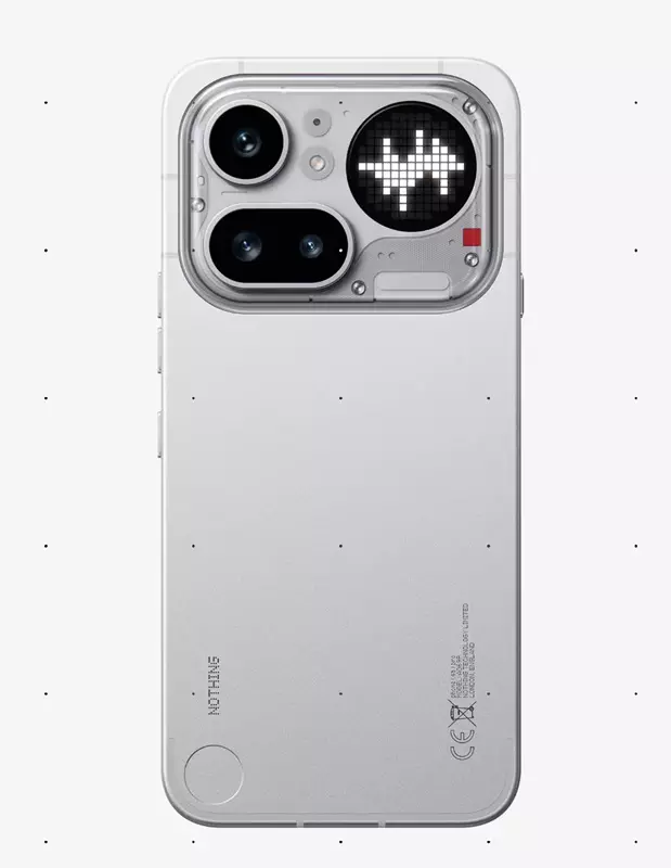 Wyświetlacz i design Nothing Phone (4a) Pro