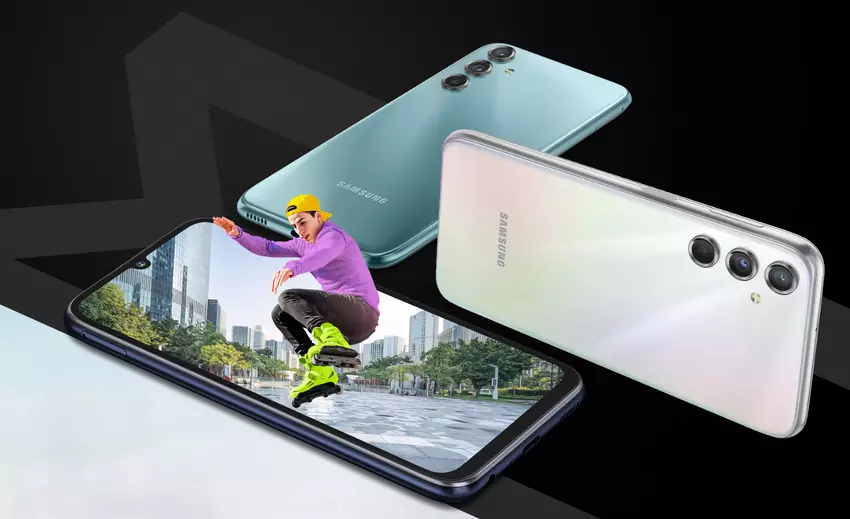 Samsung Galaxy M34 5G z ekranem AMOLED 120 Hz i baterią 6000 mAh zaprezentowany 7 lipca