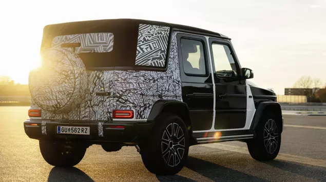 Mercedes testuje nowy kabriolet G-Class