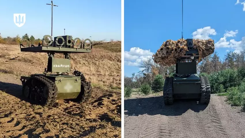 Dron KRAMPUS. Ilustracja: Ministerstwo Obrony Ukrainy