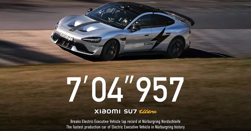 Xiaomi SU7 Ultra na Nurburgringu