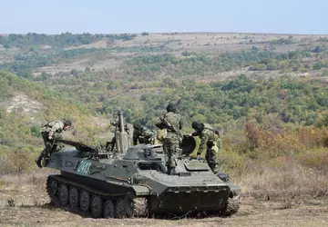 Ukraińskie oddziały zaczynają używać bułgarskich samobieżnych ...