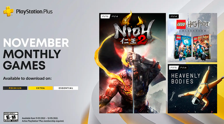 LEGO Harry Potter Collection, Nioh 2 i Heavenly Bodies: gry, które abonenci PlayStation Plus otrzymają w listopadzie