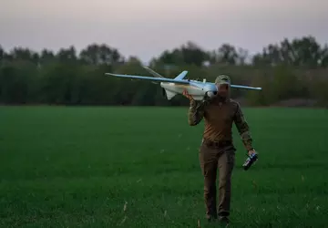 Ukraińscy zwiadowcy otrzymali partię dronów Leleka-100, ...