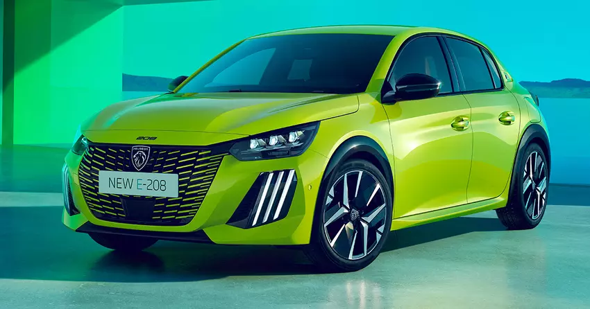 Peugeot zwiększył zasięg elektrycznego E-208 do 433 km