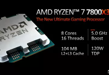 AMD zaprezentowało topowe procesory Ryzen 7000X3D ...