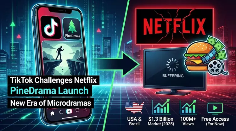 TikTok rzuca wyzwanie Netfliksowi: cichy debiut ...