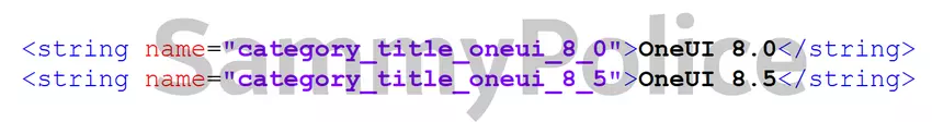 Wzmianka o One UI 8.5 w kodzie systemu od Samsung