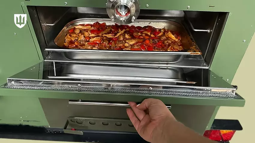 Ministerstwo Obrony Ukrainy oddało do użytku nową kuchnię polową "Mariczka"