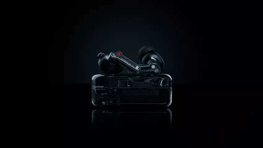 Nic nie wprowadza wkładek dousznych ucha (1) Black Edition TWS dostępne dla Bitcoin i Dogecoin