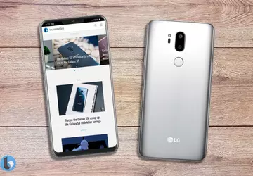 Oficjalne renderowanie LG G7 ThinQ: duży ...
