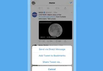Na Twitterze, tam będzie zakładka