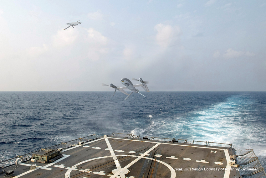 Northrop Grumman stworzy dla Pentagonu drona VTOL zdolnego latać do 20 godzin i przenosić ładunek o wadze 27 kg.