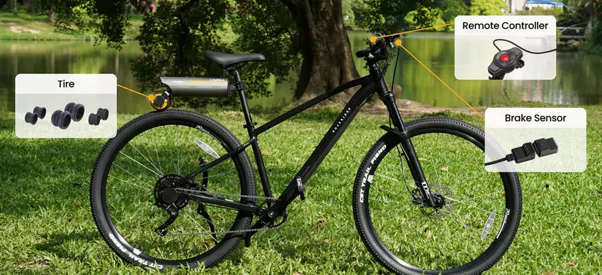 LIVALL PikaBoost 2 Lite moduł na rowerze