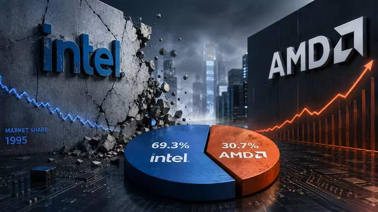 Intel traci grunt: udział w rynku ...