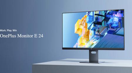 OnePlus Monitor E: 24-calowy monitor z ekranem 75 Hz IPS FHD i 18W USB-C z Power Delivery