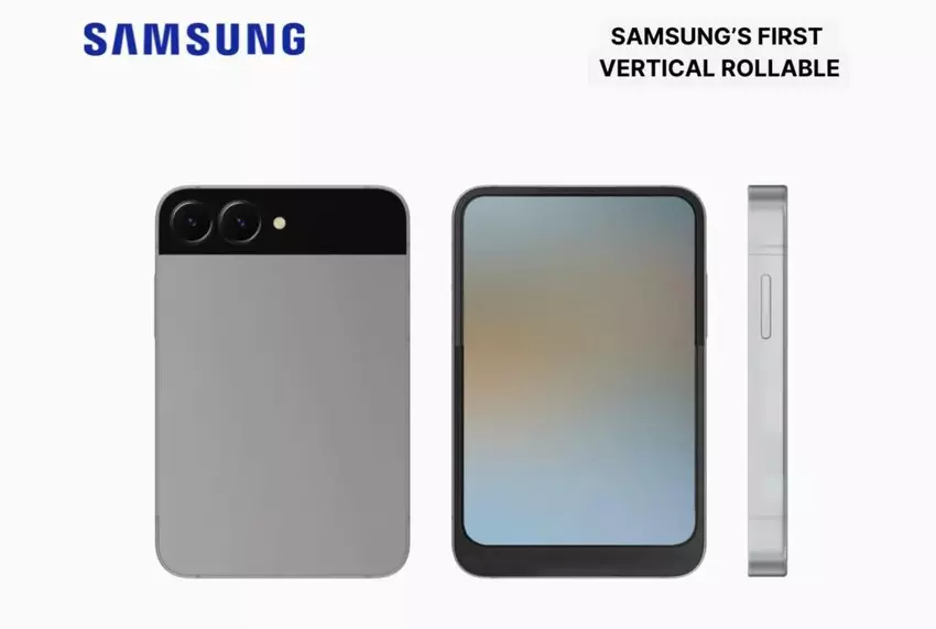 Samsung opracowuje smartfona z elastycznym ekranem, który rozciąga się w górę