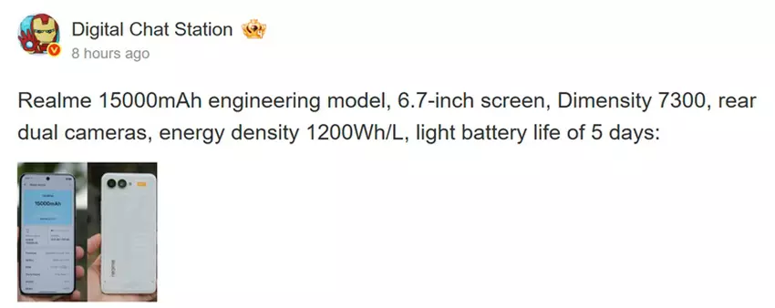 Żywe zdjęcie nowego smartfona Realme