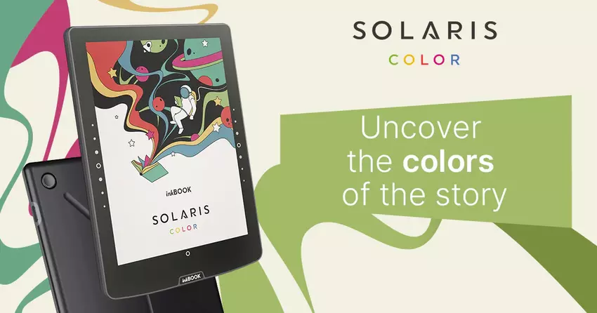 Inkbook Solaris Color — europejska odpowiedź na Kindle teraz z kolorowym ekranem