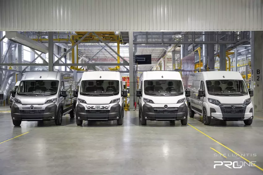Linia dużych furgonów Stellantis na wodorowych ogniwach paliwowych