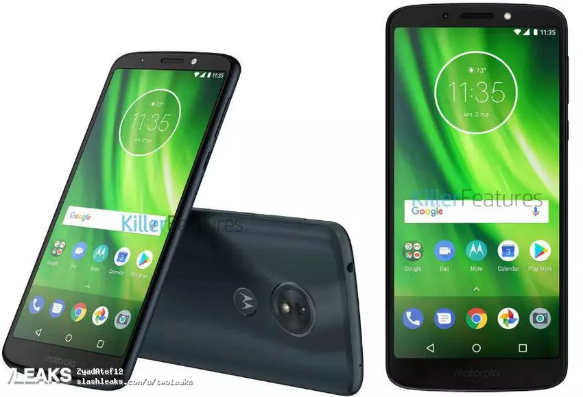 Bezramkowy smartfon Moto G6 Play pojawił się na nowych renderingach
