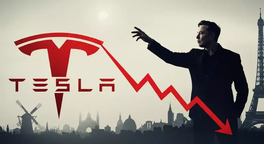 Sprzedaż Tesli w Europie spadła prawie o 90%, podczas gdy Musk marzy o bilionie