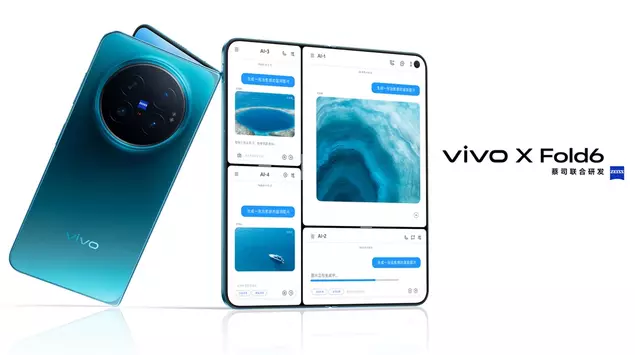 Vivo X Fold 6: Składany ekran, ...