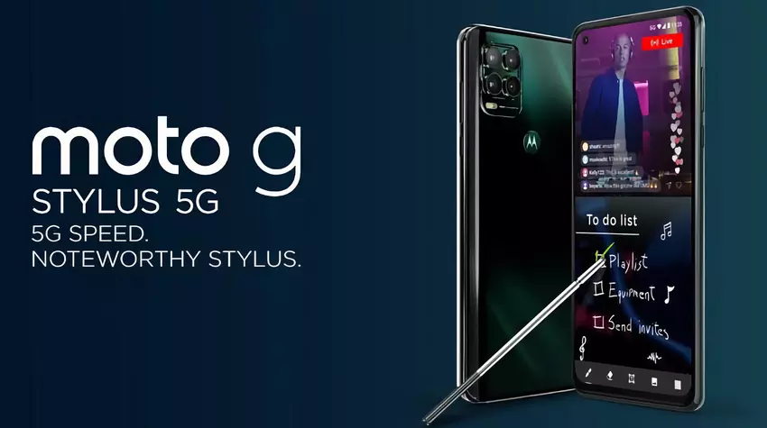 Moto G Stylus 5G (2021) z układem Snapdragon 480, aparatem 48 MP i rysikiem w sprzedaży na Amazon za 200 dolarów taniej