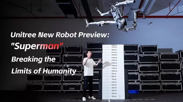 Robot "Superman" od Unitree: Skoki na ...