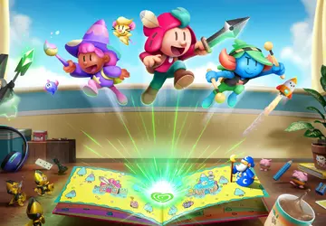 Fizyczne wydanie The Plucky Squire zostało ...