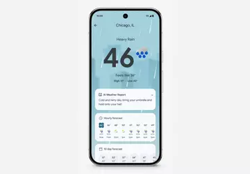 Aplikacja Pixel Weather wkrótce na tablecie ...