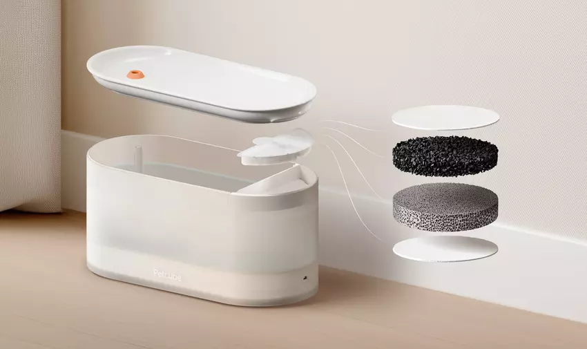 Czystość wody dzięki 4-warstwowej filtracji