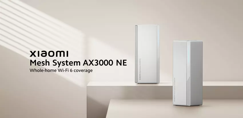 Xiaomi wprowadziło na globalny rynek system AX3000 NE Mesh z obsługą WiFi 6. 