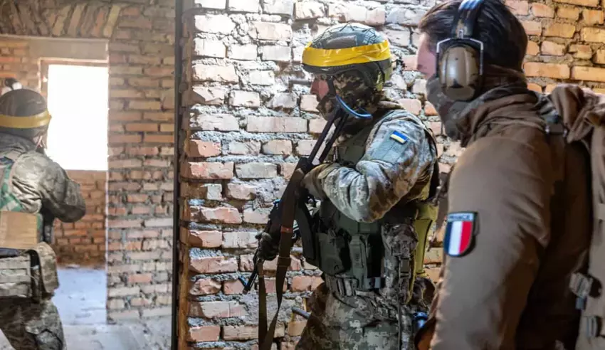 Szkolenie ukraińskich wojskowych we Francji