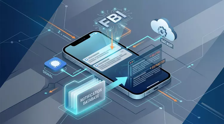 FBI odzyskuje usunięte wiadomości Signal z ...