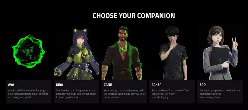 Razer Project AVA, biurkowy AI-towarzysz