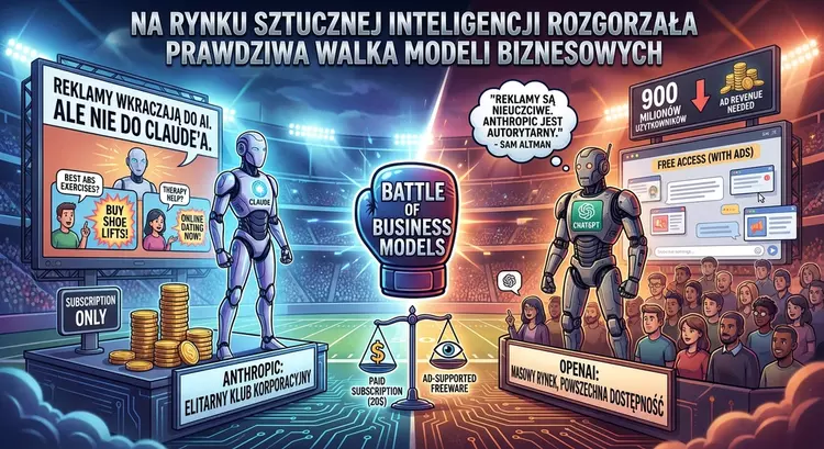 Anthropic wbija szpilę OpenAI: Reklamowy pojedynek ...