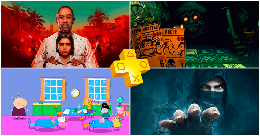 Zapowiedziane w czerwcu gry dla PlayStation Plus Extra i Deluxe są już dostępne do pobrania. Wśród nich: FarCry 6, Thief, My Friend Peppa Pig, Inscryption i 20 innych projektów