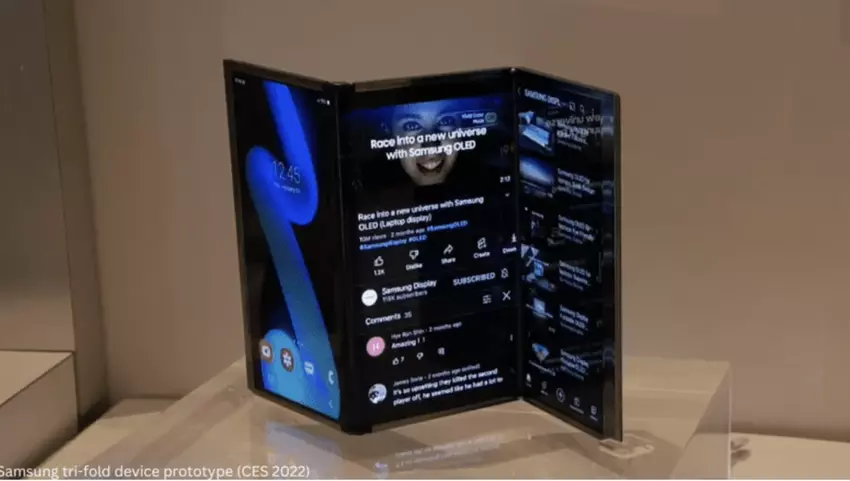 Samsung Galaxy G Fold może stać się pierwszym smartfonem firmy z baterią na bazie krzemu węglowego