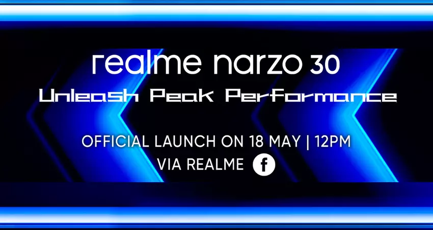 To oficjalne: Realme Narzo 30 z MediaTek Helio G95 chip, 5000mAh bateria i potrójny aparat zostanie zaprezentowany na 18 maja