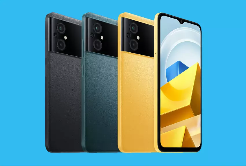 POCO M5: wyświetlacz 90 Hz, układ MediaTek Helio G99, ochrona IP52 i bateria 5000 mAh za 156 USD
