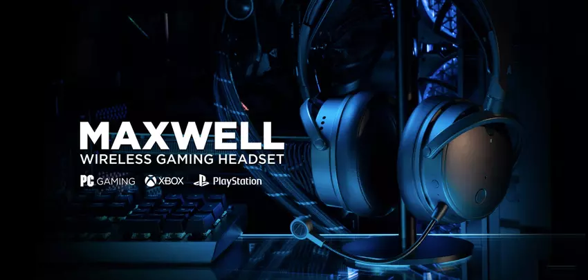 Audeze Maxwell: słuchawki gamingowe z Bluetooth 5.3, redukcją szumów i 90-milimetrowymi przetwornikami do Playstation, Xbox i PC
