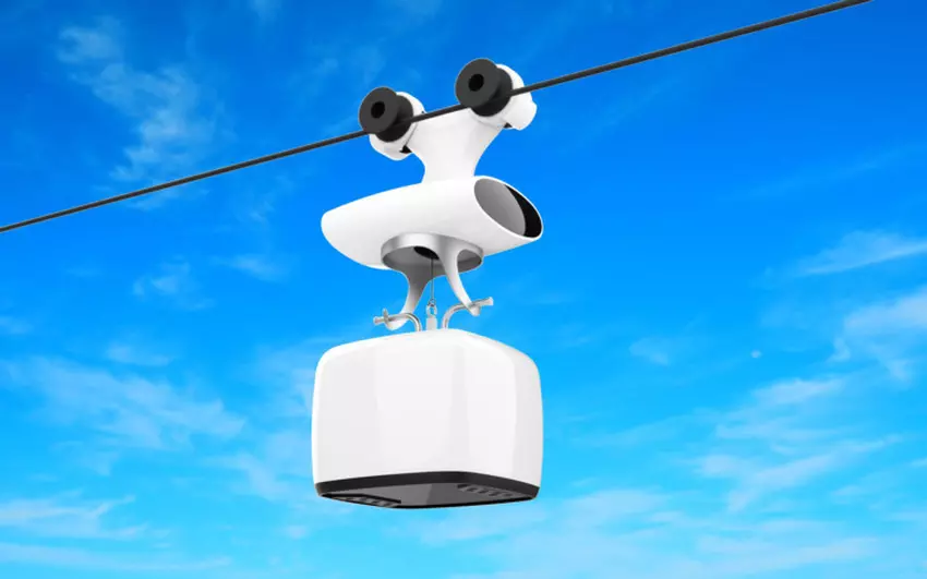 Panasonic rozpocznie testy dostaw kolejką linową z robotem Sorakarabin, aby pomóc w walce z kryzysem na japońskim rynku pracy spowodowanym rosnącą populacją osób starszych.